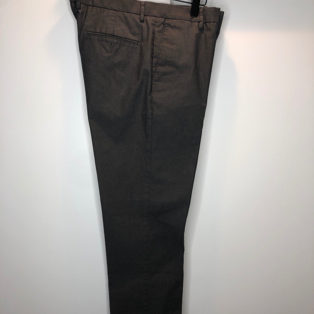 Mens Levis Dockers Gray Slim Tapered Pants W 34 L32 , 98% cotton 2 % Elastan